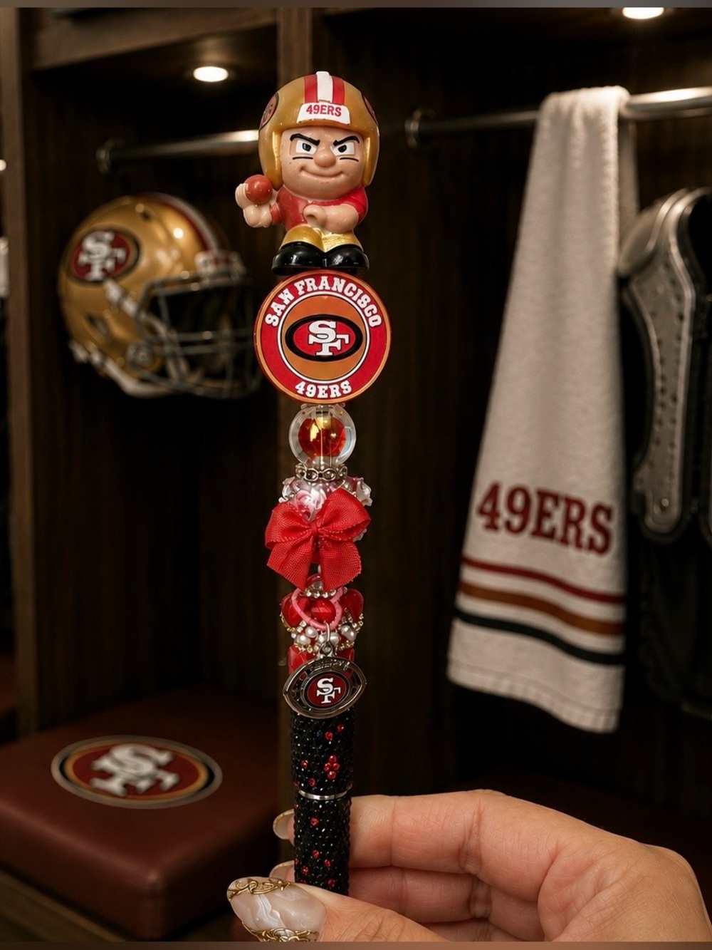 San Francisco 49ers Beaded Pen